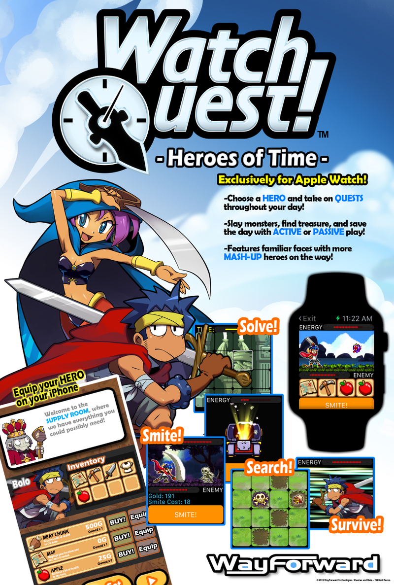 Illustration for article titled An Adventure Game Built For The Apple Watch